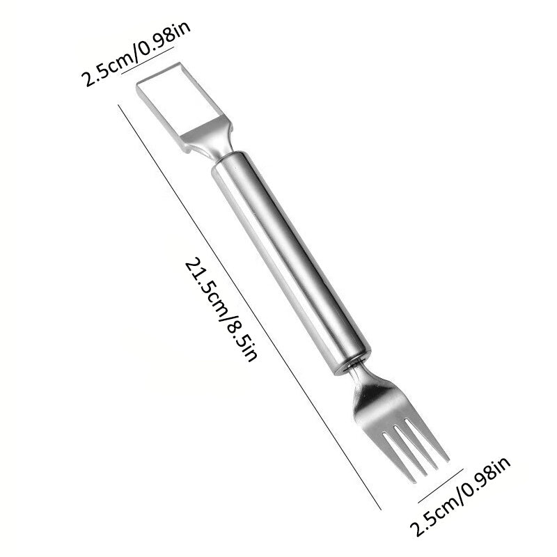 Aiitle 2-in-1 Stainless Steel Watermelon Cutter
