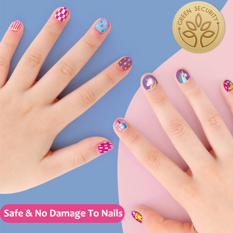 Aiitle Cute Nail Stickers for Kids