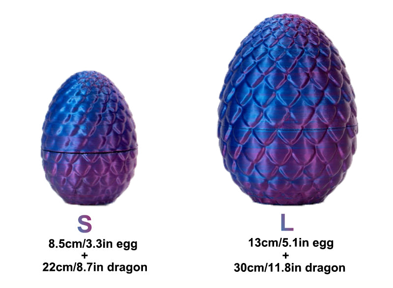 Aiitle Easter Gift 3D Printed Dragon Egg