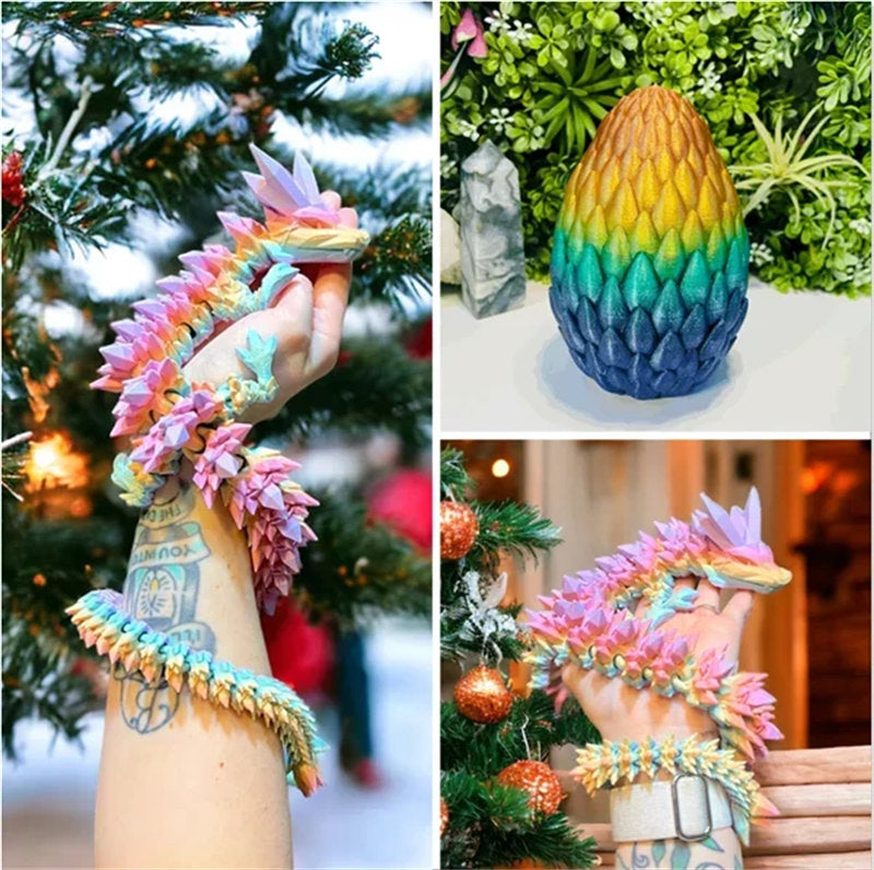 Aiitle Easter Gift 3D Printed Dragon Egg