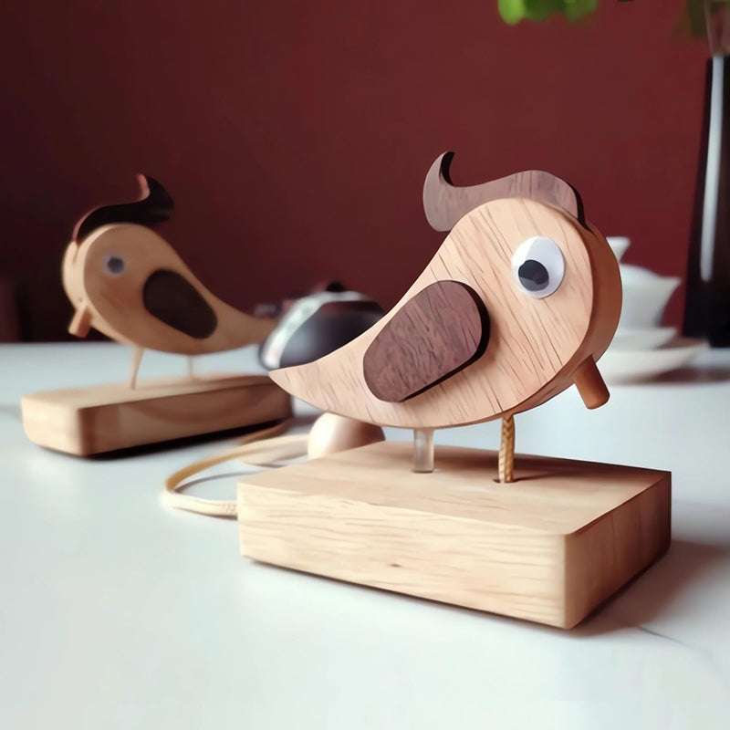 Aiitle Handmade Woodpecker Knocker