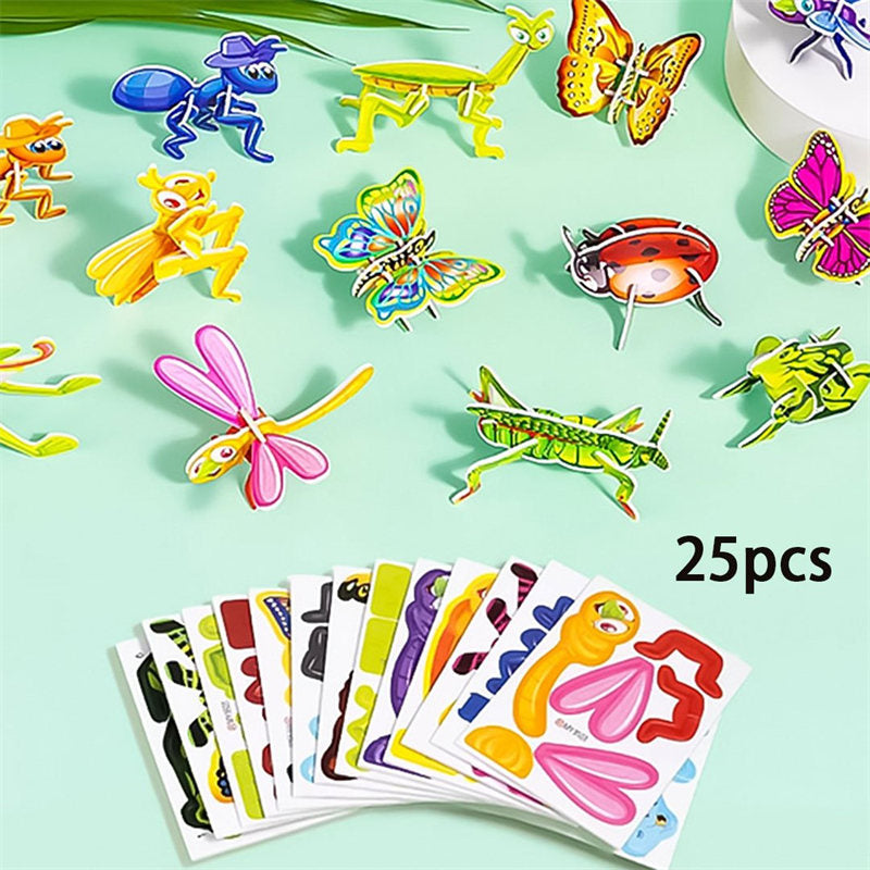 Aiitle Educational 3D Cartoon Puzzle