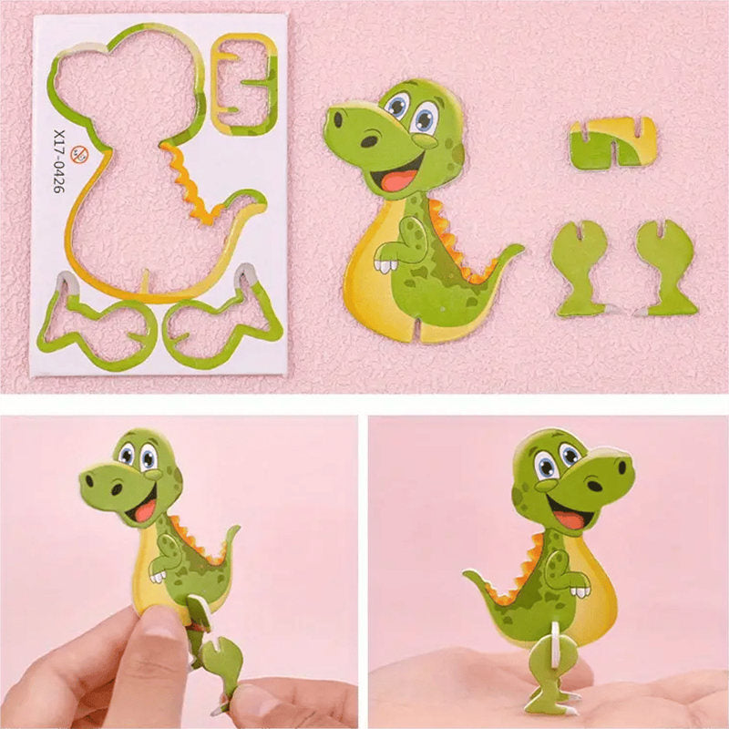 Aiitle Educational 3D Cartoon Puzzle
