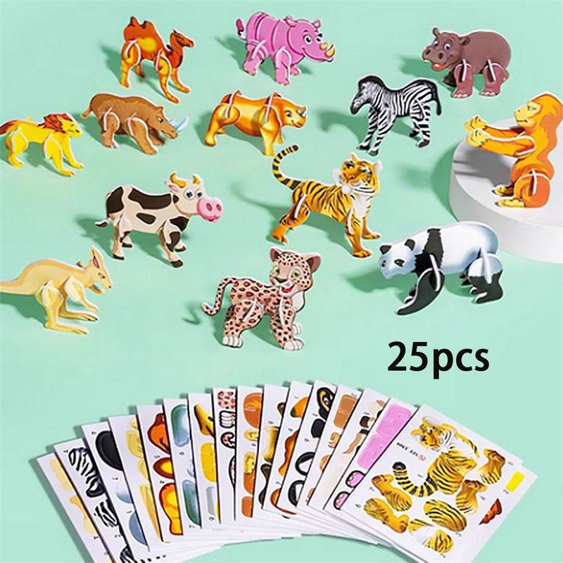 Aiitle Educational 3D Cartoon Puzzle