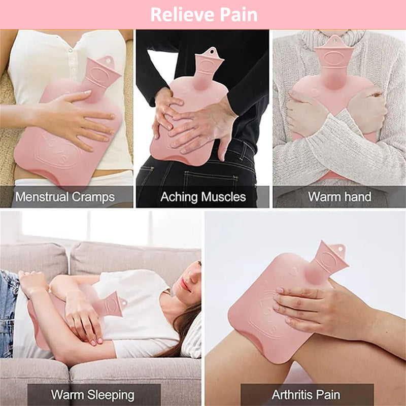 Aiitle Plush Hot Water Bottle Belt Set