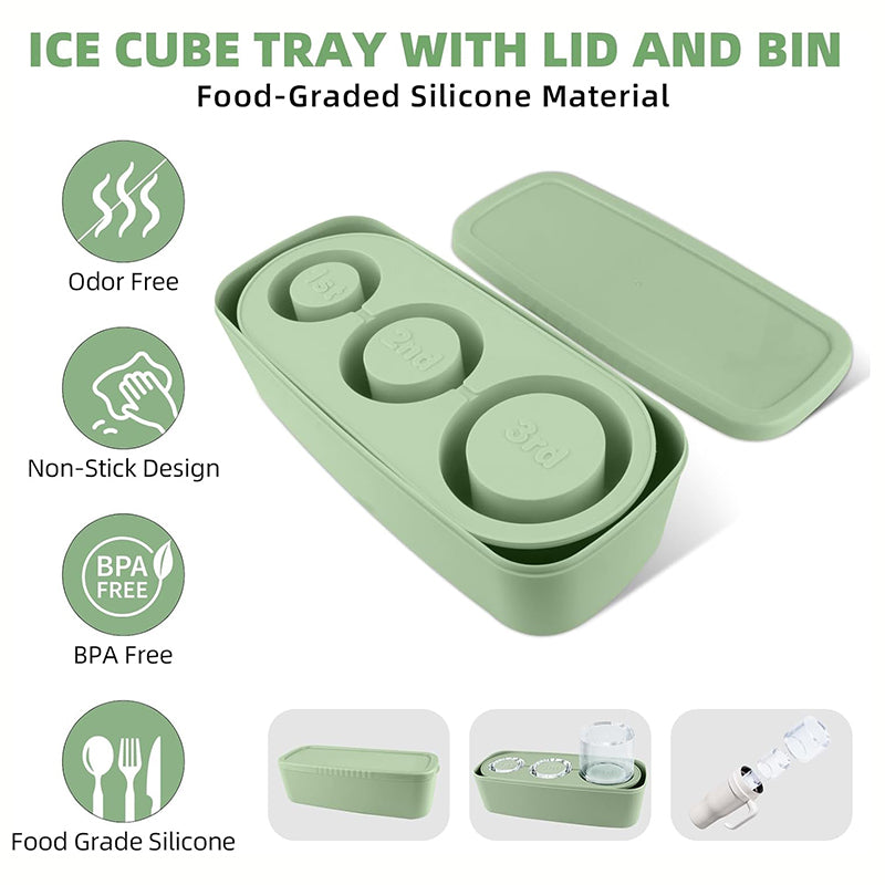 Aiitle Silicone Ice Cube Tray for Tumbler