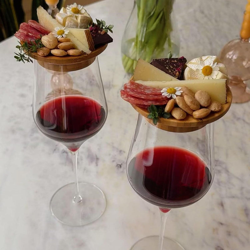 Aiitle Wine Glass Charcuterie Topper