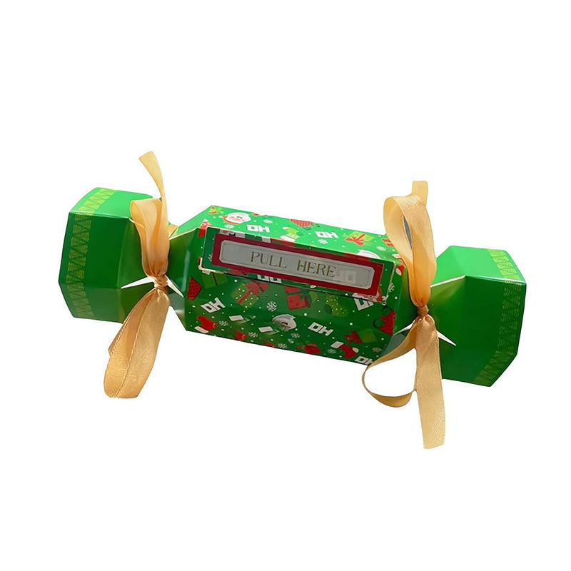 Christmas Candy Shape Money Pull Pouch 4 PCS Set