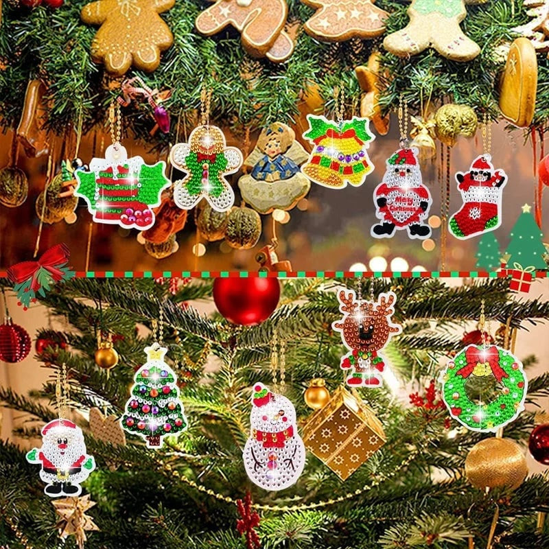 Christmas Gem Diamond Art Kit for Kids