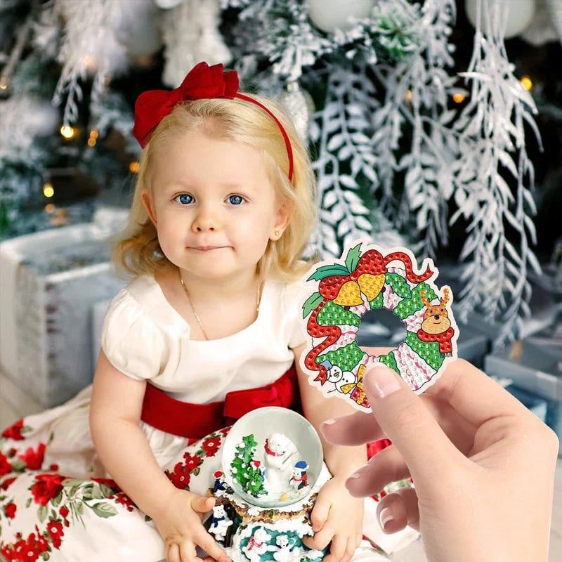 Christmas Gem Diamond Art Kit for Kids