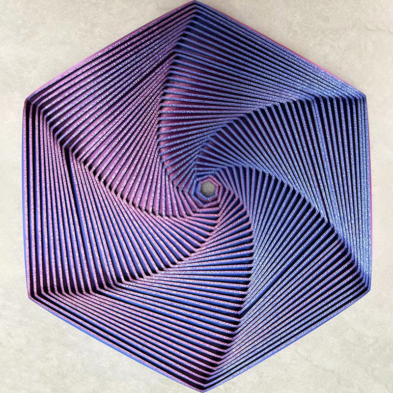 Fractal Fidget Hexagon Fidget Toy