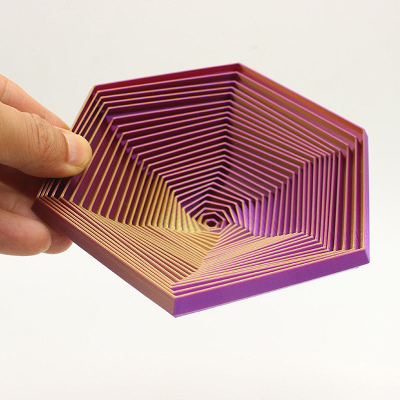 Fractal Fidget Hexagon Fidget Toy
