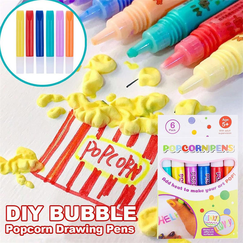 Aiitle Magic Popcorn Puffy Pens
