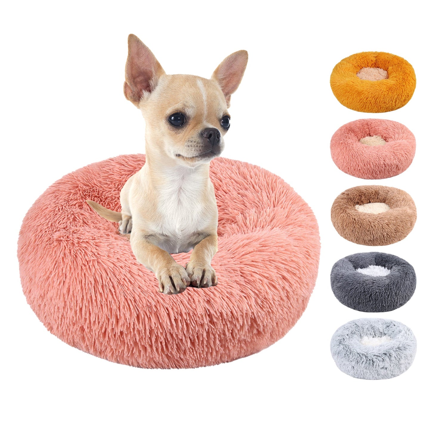AIITLE high-quality dog or cat bed, furry, harmless and soft plush | AIITLE