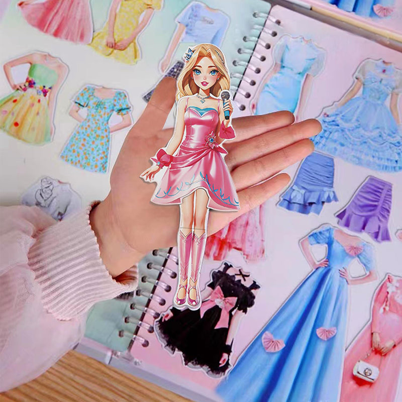 Aiitle Magnetic Princess Dress Up Paper Toy