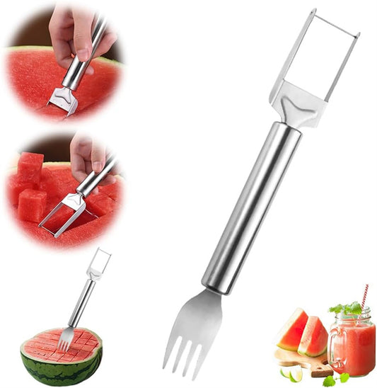 Aiitle 2-in-1 Stainless Steel Watermelon Cutter