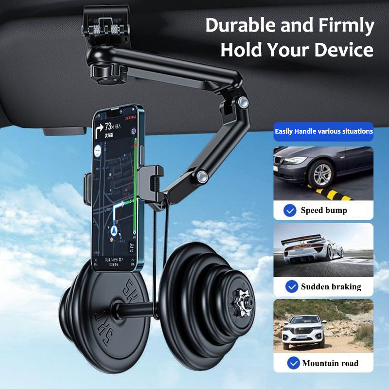 Aiitle 360° Rotatable and Retractable Car Phone Holder