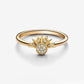 Aiitle 925 Sterling Silver Sun and Moon Ring