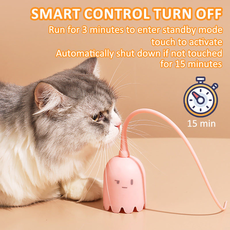 Aiitle Automatic Tail Teaser Interactive Cat Toys