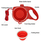 Aiitle Built-in Water Bottle 4 in 1 Dog Retractable Leash