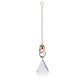 Aiitle Cat Suncatcher Ornament with Flower