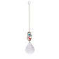 Aiitle Cat Suncatcher Ornament with Flower