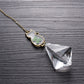Aiitle Cat Suncatcher Ornament with Flower