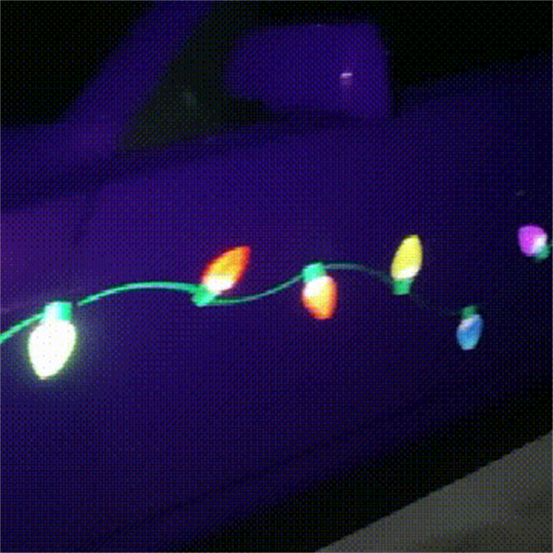 Aiitle Christmas Reflective Car Refrigerator Magnets Set
