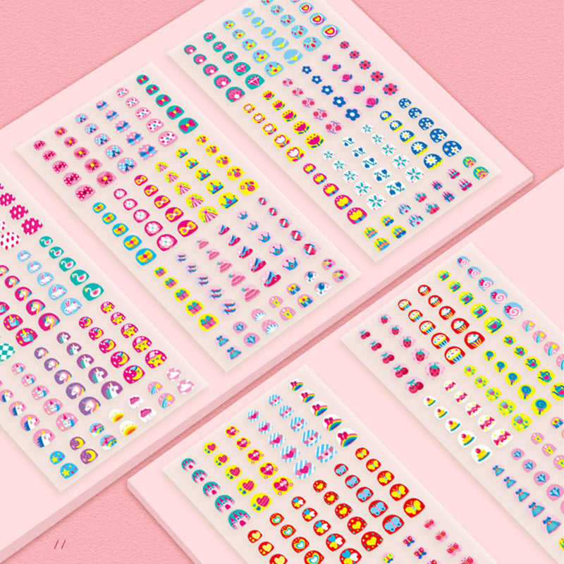 Aiitle Cute Nail Stickers for Kids