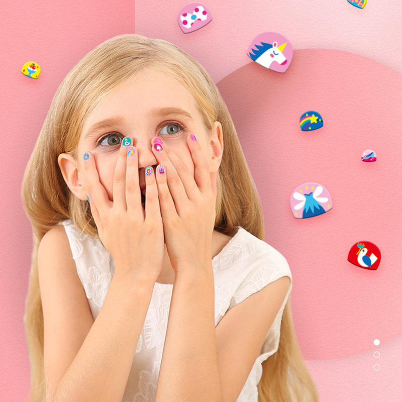 Aiitle Cute Nail Stickers for Kids