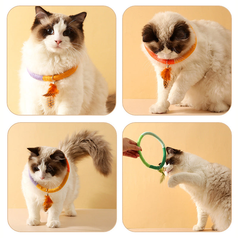 Aiitle Cute Plush Cotton Rope Cat Toys