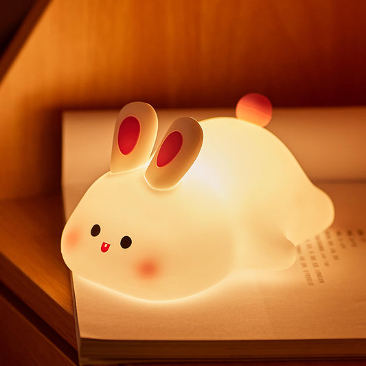 Aiitle Cute Rabbit Touch Night Light