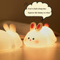 Aiitle Cute Rabbit Touch Night Light