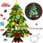 Aiitle DIY Christmas Felt Tree Set with LED Lights