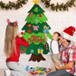 Aiitle DIY Christmas Felt Tree Set with LED Lights