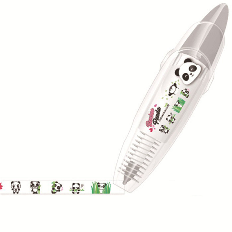 Aiitle DIY Cute Animals Press Tape Decorative Pen