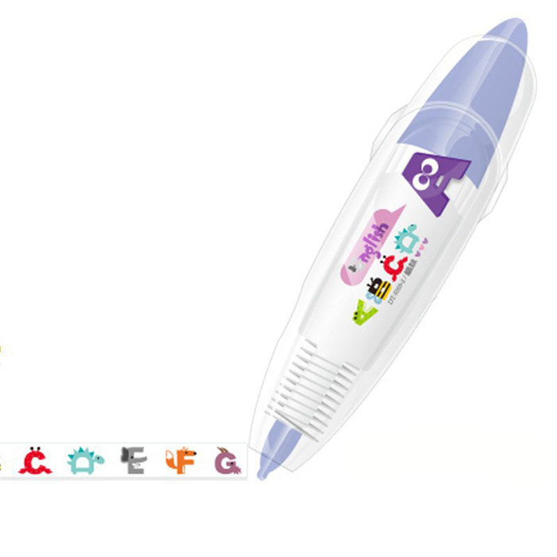Aiitle DIY Cute Animals Press Tape Decorative Pen