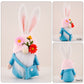 Aiitle Easter Floral Bunny Gnomes Decor