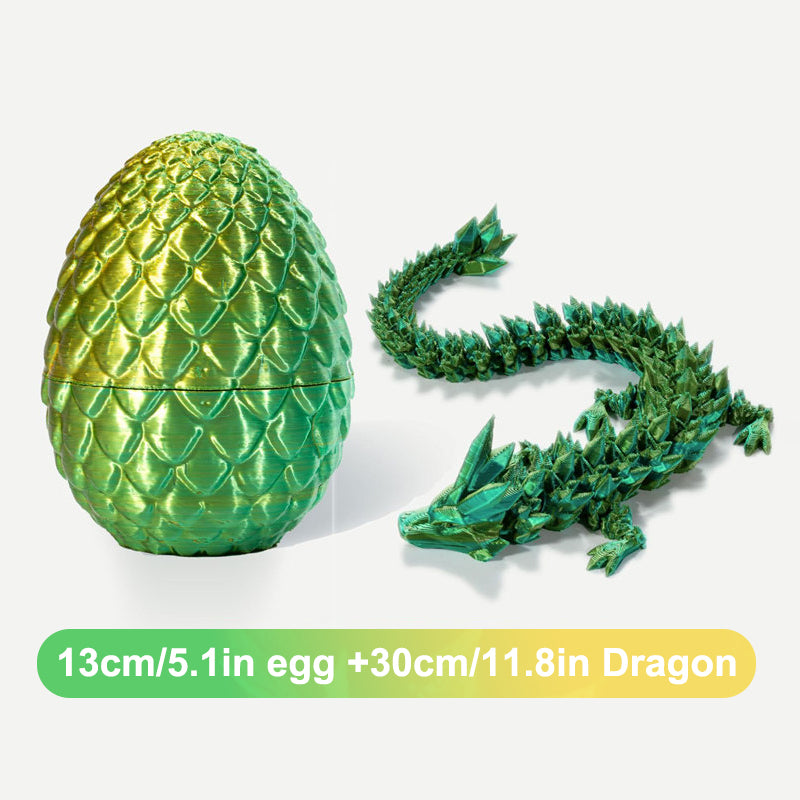 Aiitle Easter Gift 3D Printed Dragon Egg