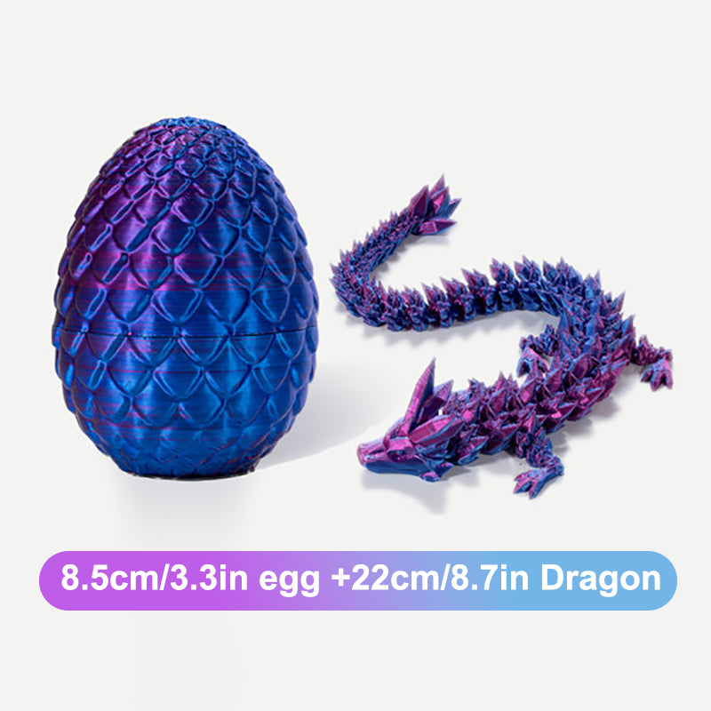 Aiitle Easter Gift 3D Printed Dragon Egg
