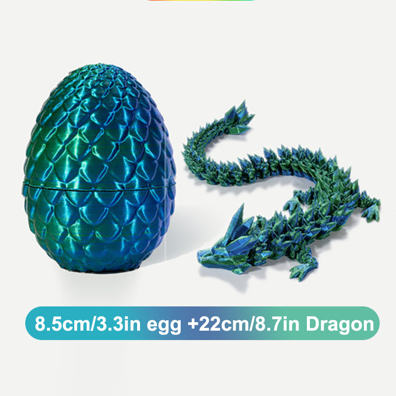Aiitle Easter Gift 3D Printed Dragon Egg