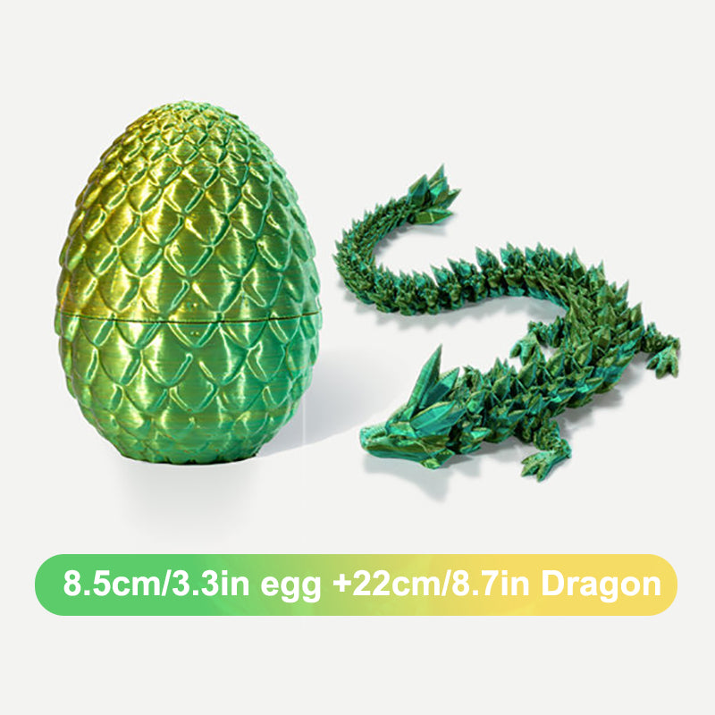 Aiitle Easter Gift 3D Printed Dragon Egg