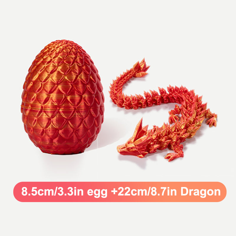 Aiitle Easter Gift 3D Printed Dragon Egg