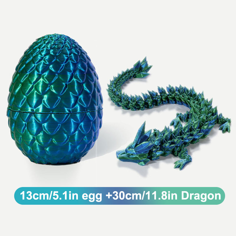 Aiitle Easter Gift 3D Printed Dragon Egg