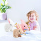 Aiitle Educational Interactive Toys Easter Bunny Can Walk and Talk