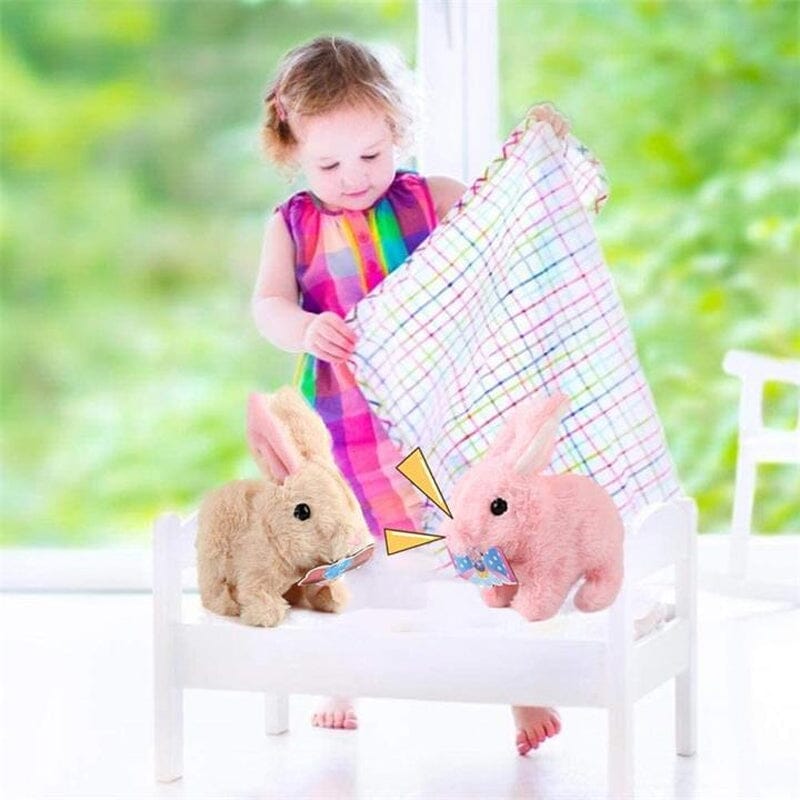 Aiitle Educational Interactive Toys Easter Bunny Can Walk and Talk