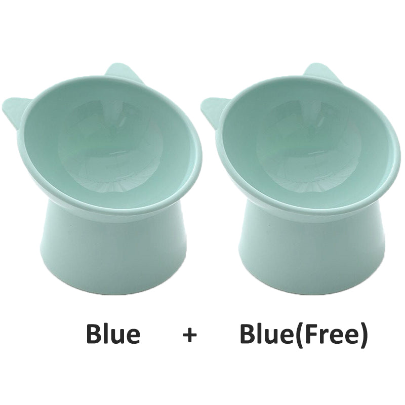 Aiitle Ergonomic Tilted Cat Bowl Buy 1 Get 1 Free