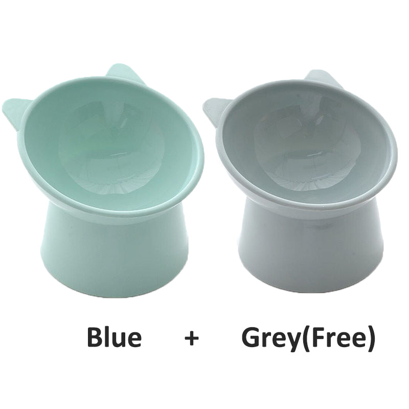 Aiitle Ergonomic Tilted Cat Bowl Buy 1 Get 1 Free