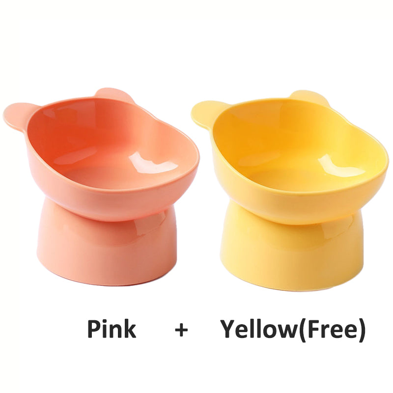 Aiitle Ergonomic Tilted Cat Bowl Buy 1 Get 1 Free