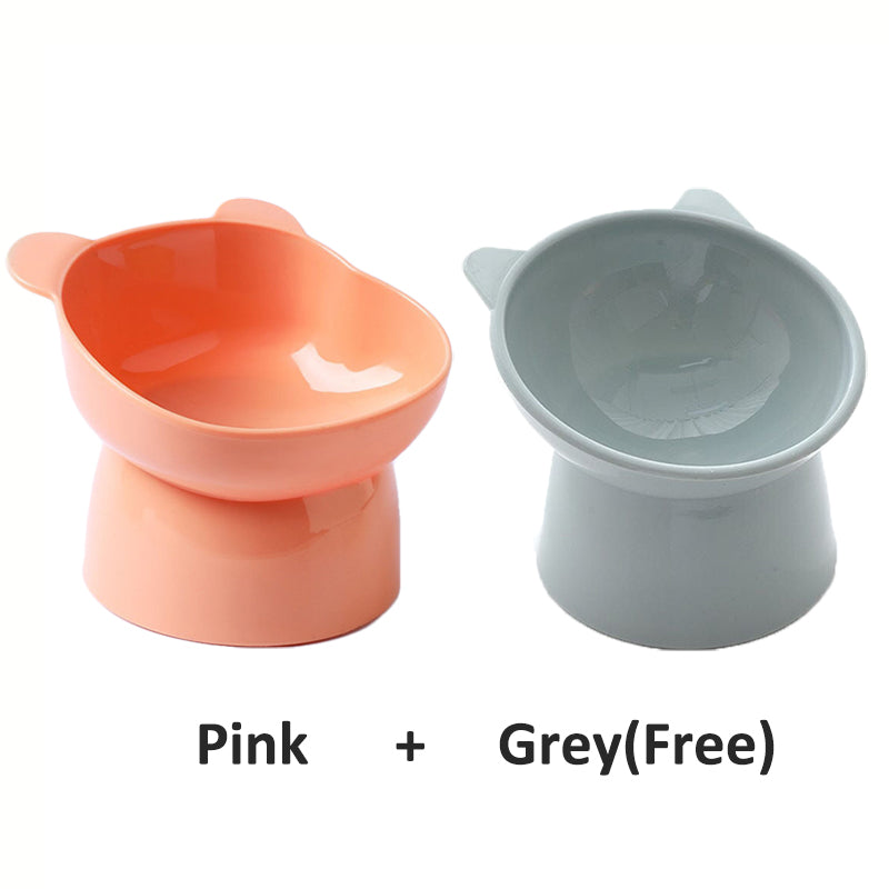 Aiitle Ergonomic Tilted Cat Bowl Buy 1 Get 1 Free